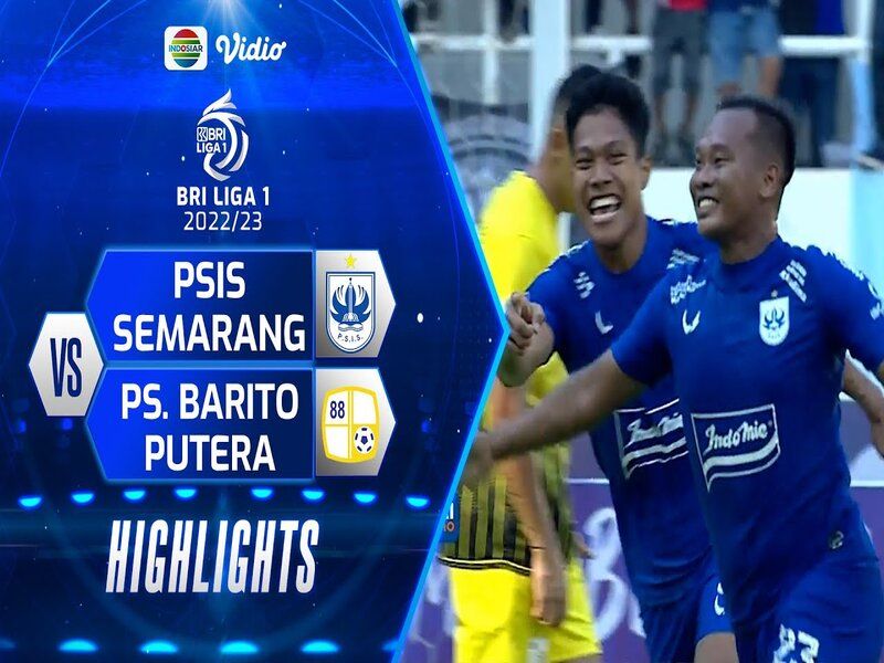 Catat waktunya, inilah jadwal pertandingan PS Barito Putera melawan PSIS Semarang di BRI Liga 1 2022, streaming di TV Online.
