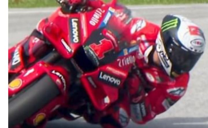 Pebalap Ducati Francesco Bagnaia tampil tercepat pada MotoGP Portugal 2023.