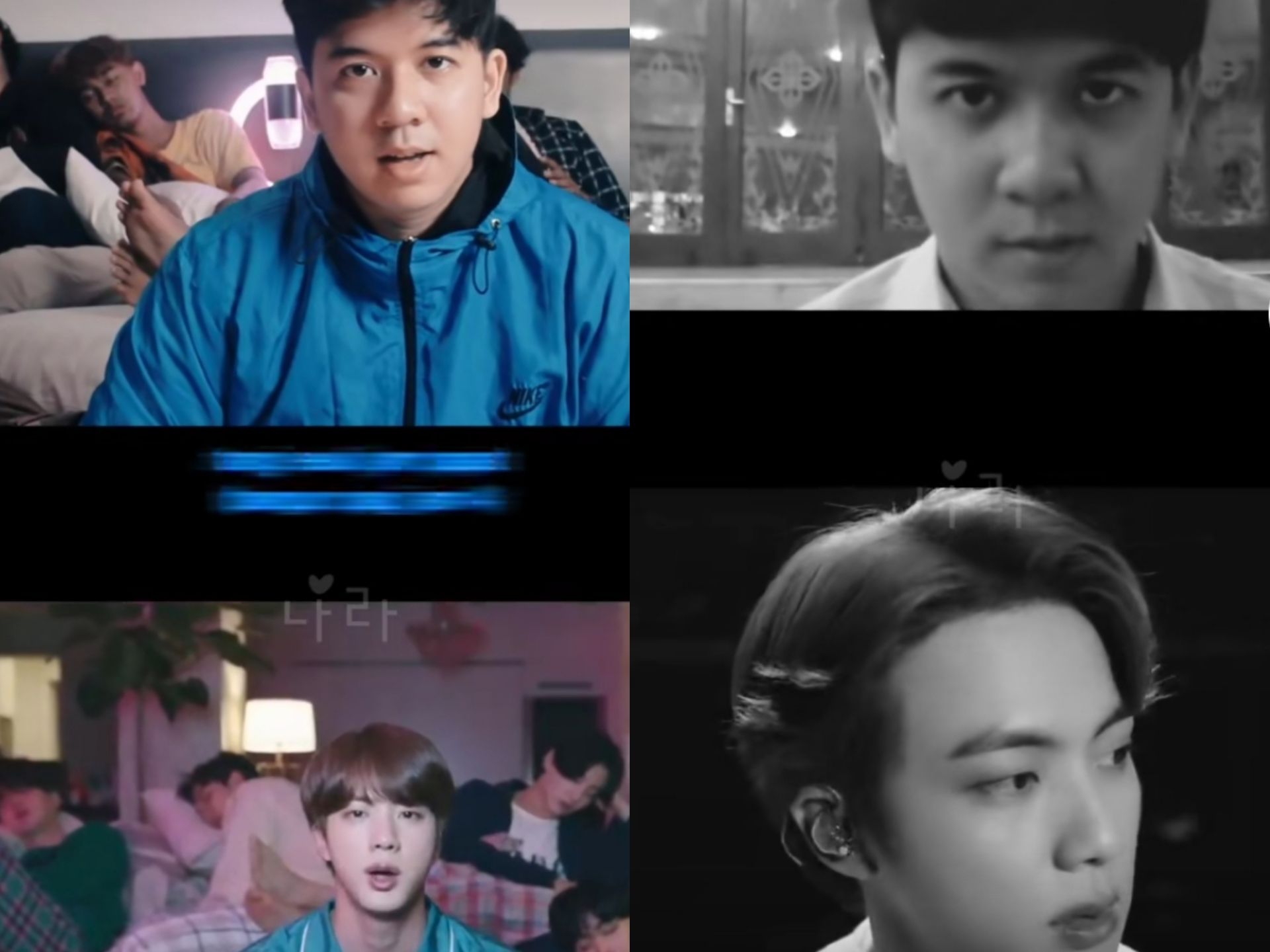 Kolase foto: Lirik Lagu Aku Ambyar Plesetan Lagu BTS Life Goes On Viral di TikTok