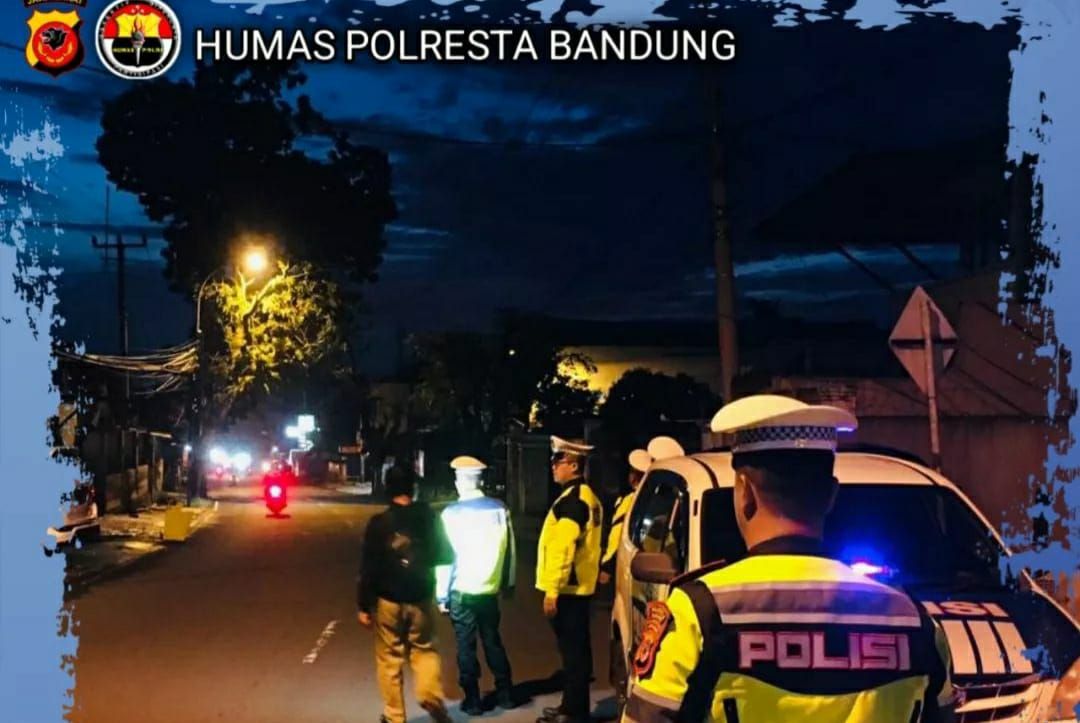 Ilustrasi, Jajaran satlantas polresta bandung patroli siaga di sejumlah titik di Kabupaten Bandung mengantisipasi kegiatan balap liar