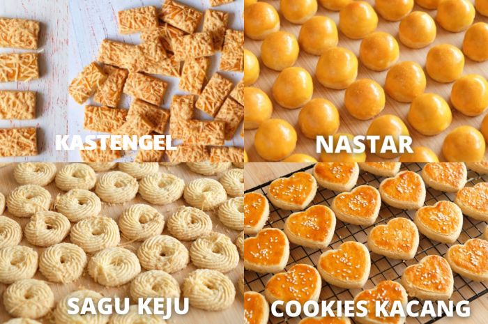 4 resep kue kering Lebaran dan gambarnya untuk ide bisnis Ramadhan isian toples