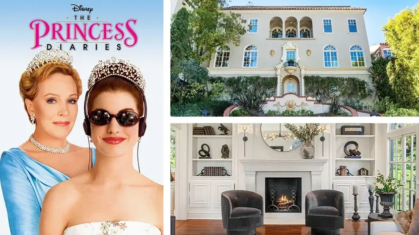 Rumah ikonik di film Disney 'The Princess Diaries' dijual.