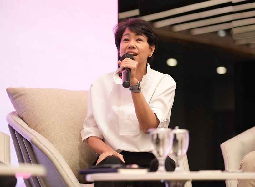 Direktur & Chief Digital Transformation & Enterprise Business Officer XL Axiata, Yessie D. Yosetya, dalam acara Coffee Time of Sister's Casual Talk di Jakarta, beberapa waktu lalu.