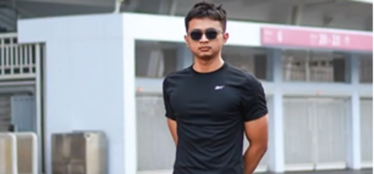 Faizal Riko saat bersiap untuk jogging/instagram @faizalriko