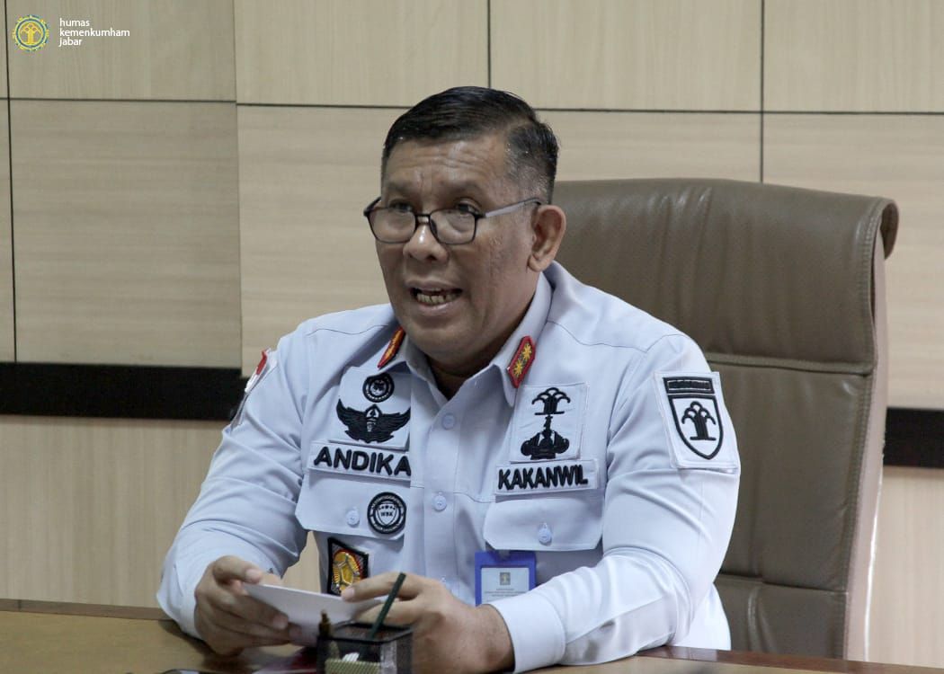 Kepala Kantor Wilayah Kemenkumham Jabar, R. Andika Dwi Prasetya.