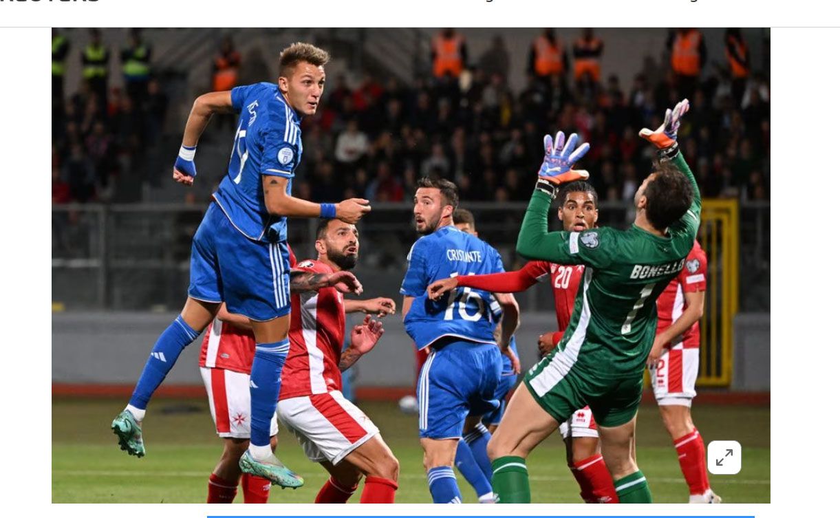  Hasil Kualifikasi Euro 2024: Italia Kembali Ke Jalur Kemenangan Bungkam Malta 2-0