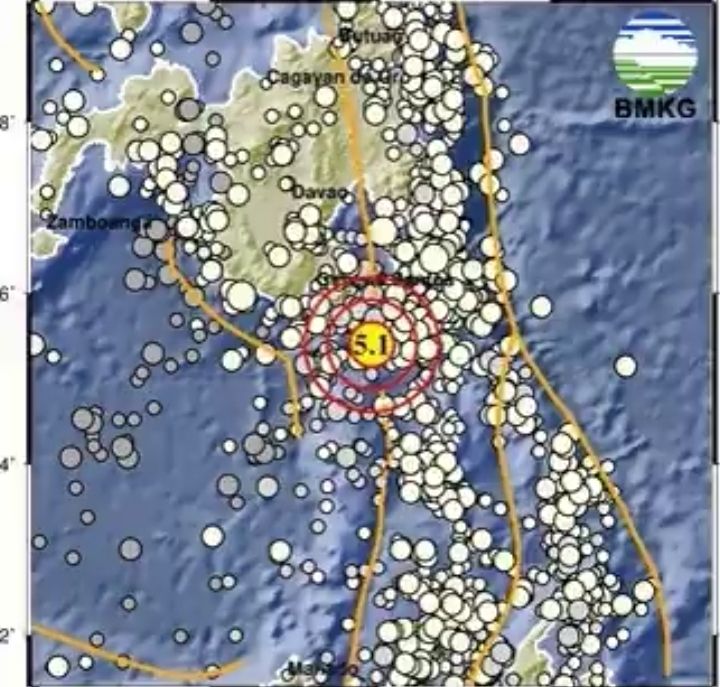 Gempa Hari Ini 27 Maret 2023 Guncang Melonguane, Magnitudo 5.1