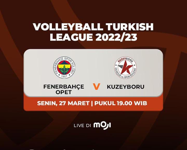 Saksikan Live Volleyball Turkish League 2023