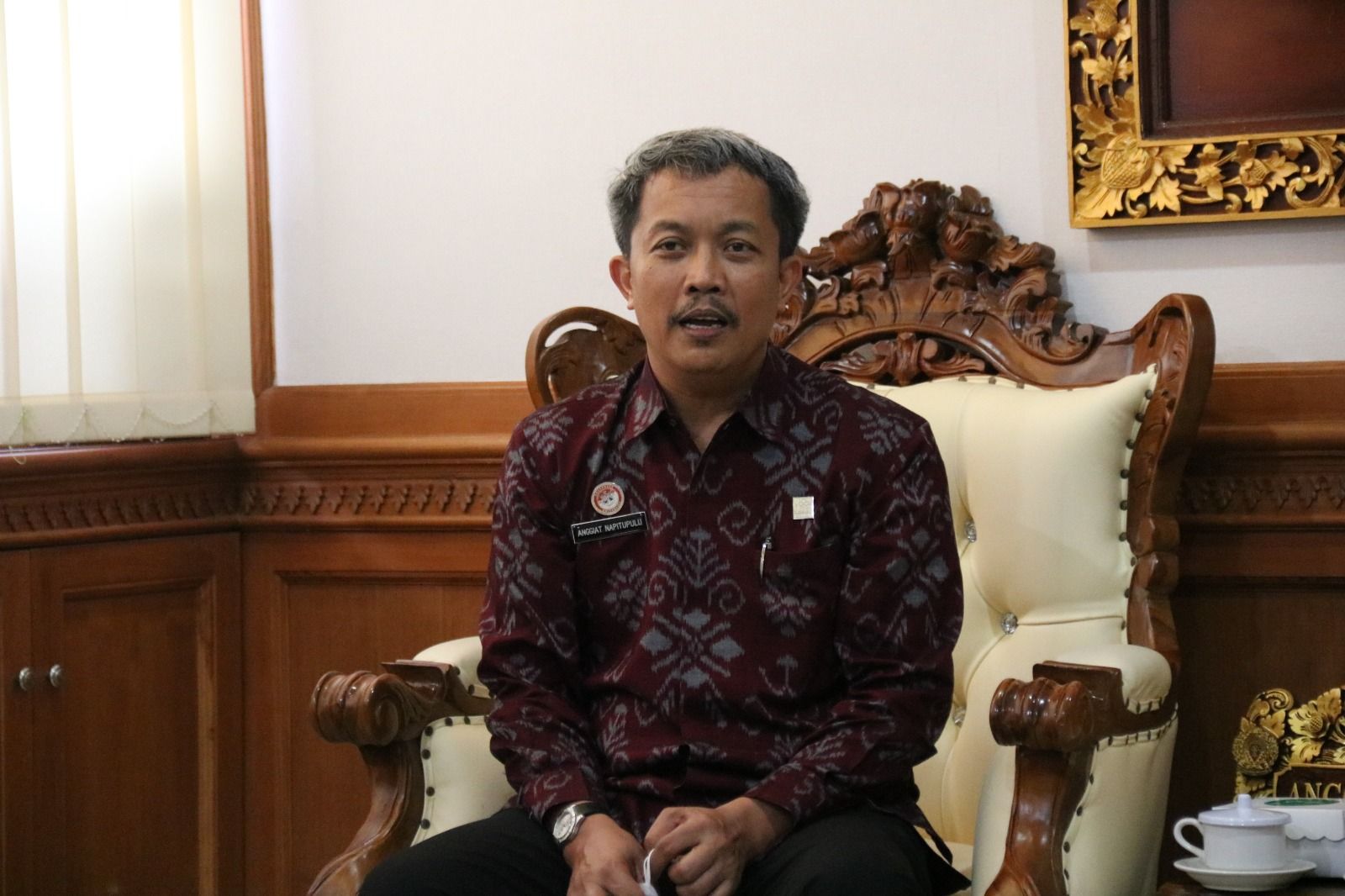 Kepala Kantor Wilayah (Kakanwil) Kementerian Hukum dan HAM (Kemenkumham Bali), Anggiat Napitupulu 