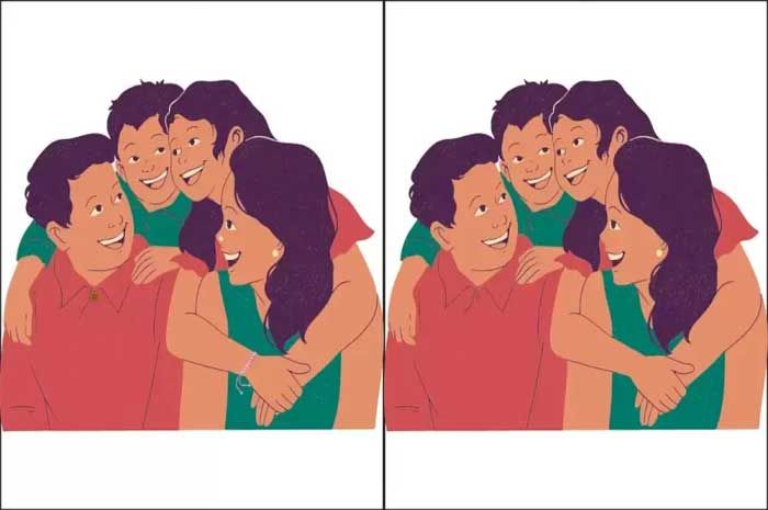 Kenali tiga perbedaan pada tes IQ gambar berikut si jenius mengenalinya dalam waktu 20 detik saja, ayo coba.