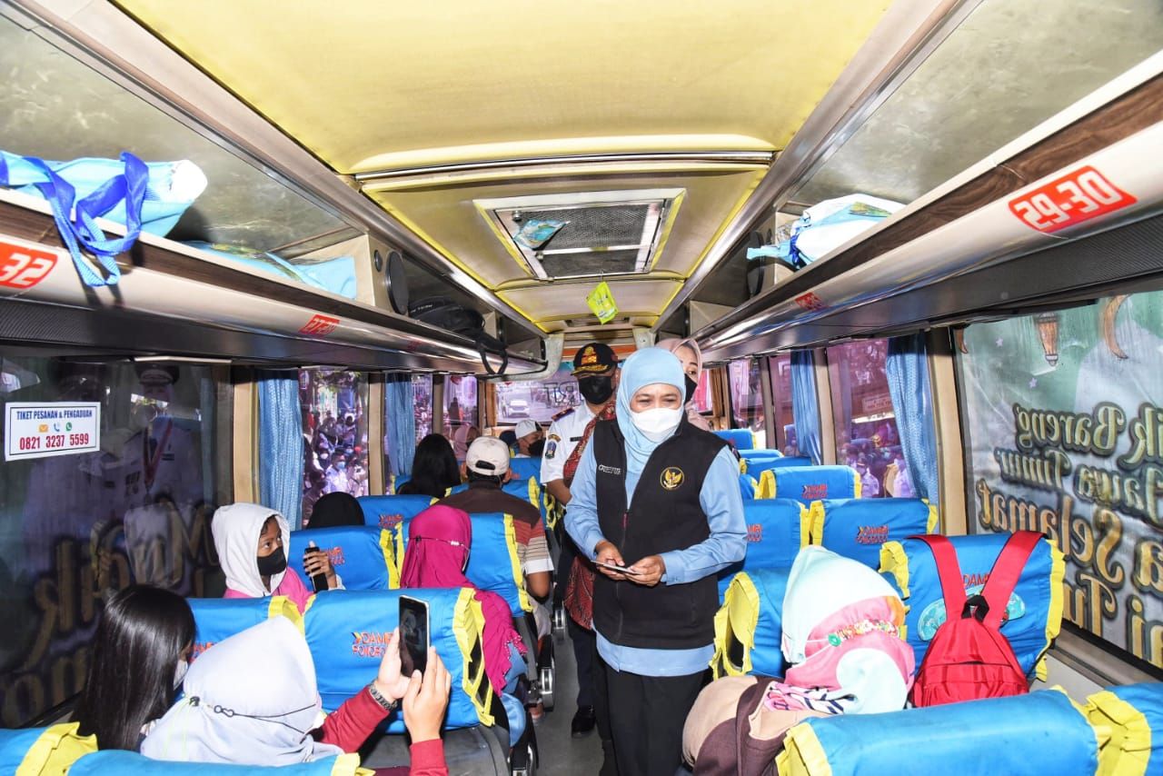 Info mudik gratis Pemprov Jawa Timur, dengan kuota terbatas, dan tanggal pendaftaran berikut