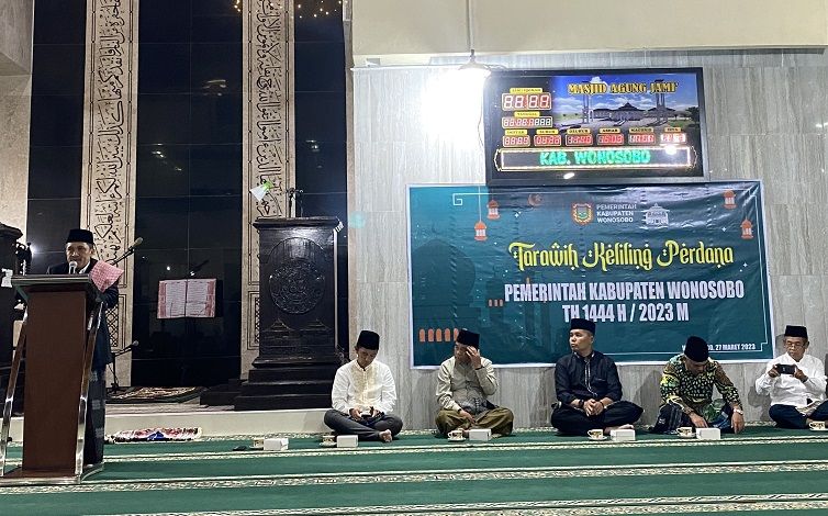kegiatan tarling, Senin 27 Maret 2023, di Masjid Agung Jami’ Wonosobo