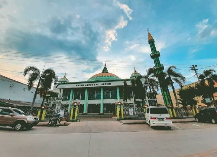Masjid agung Baiturrahim Bumiayu Brebes 