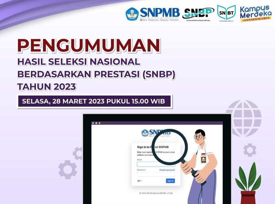 Ilustrasi. Cara cek pengumuman SNBP 2023 hari ini 28 Maret 2023 dan 36 link mirror untuk melihat hasil kelulusan peserta, lihat pengumuman jam berapa.
