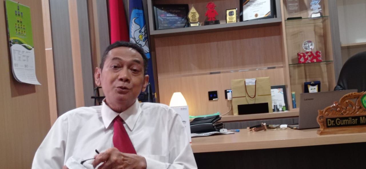 Gumilar Mulya, Wakil Rektor II Bidang Keuangan dan SDM Unsil Tasikmalaya.*/kabar-priangan.com/Istimewa