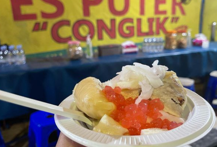 Es Puter Conglik, rekomendasi kuliner enak untuk liburan di Simpang Lima Semarang