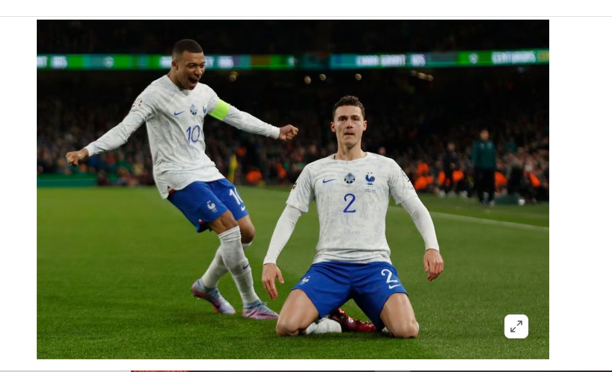 Hasil Kualifikasi Euro 2024: Prancis Mantap Di Puncak Usai Menang Tipis 1-0 Atas Irlandia