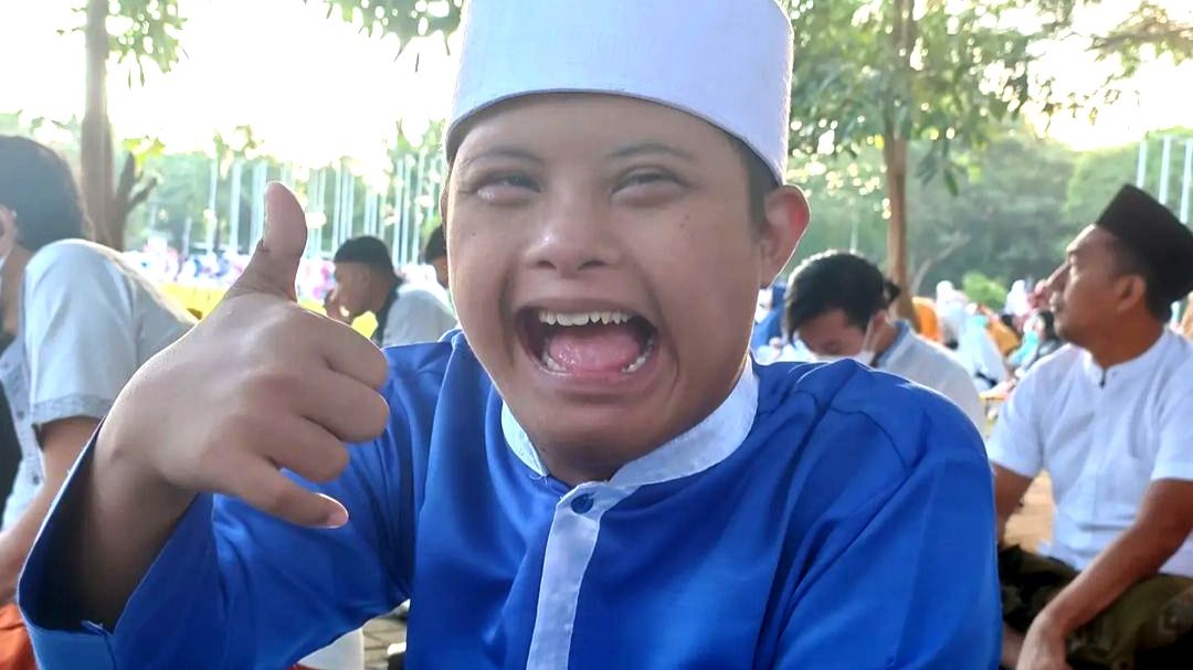 Salah satu anak didik Ponpes ABK KH Ahmad Dahlan Banyuwangi