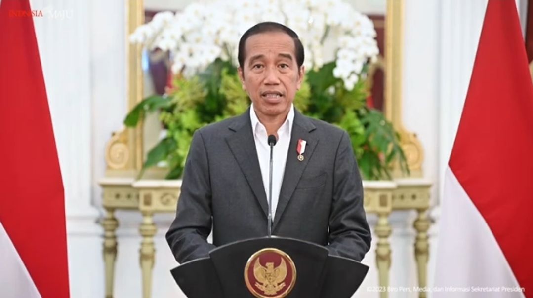 Presiden Jokowi tanggapi soal Piala Dunia U-20. (YouTube/ tangkap layar dari kanal Sekretariat Presiden)
