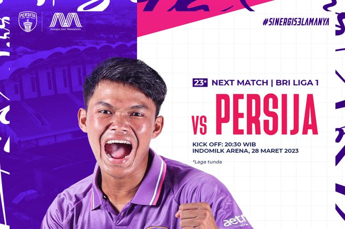Ilustrasi - Live Score dan Hasil Akhir Persita Tangerang vs Persija Jakarta BRI Liga 1, Cek Selengkapnya Disini