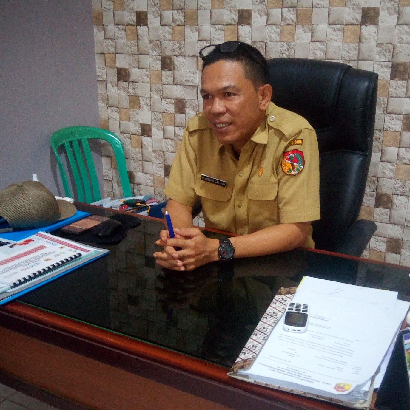 Kepala Dinas PUPR Kabupaten Belu, S. Vinsen Dalung