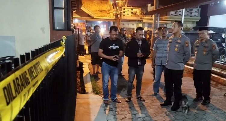 Polisi ungkap Motif Pembacokan mantan Ketua KY Jaja Ahmad Jayus dan Putrinya di Bandung.(ANTARA/Bagus Ahmad Rizaldi)