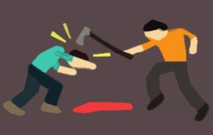 Ilustrasi pembacokan 
