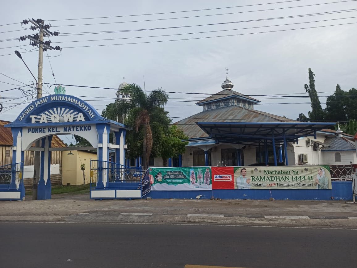 Masjid Taqwa Ponre di Kabupaten Bulukumba, Sulsel.