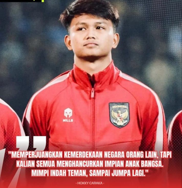 Pemain Timnas U20 Indonesia, Hokky Caraka.