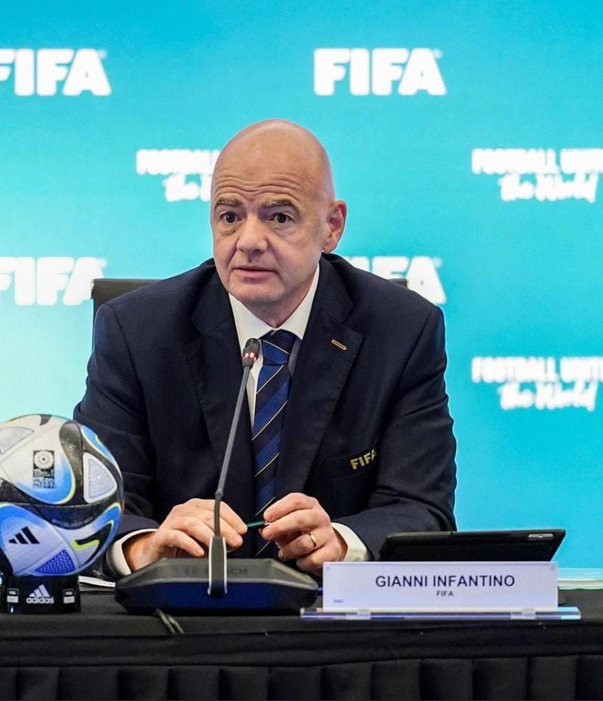 Presiden FIFA Gianni Infantino/IG/@gianniinfantino