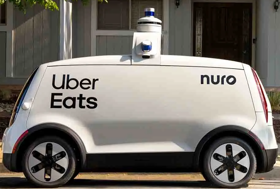 Uber Eats Gunakan ‘’EV Otonom" untuk Pengiriman Makanan