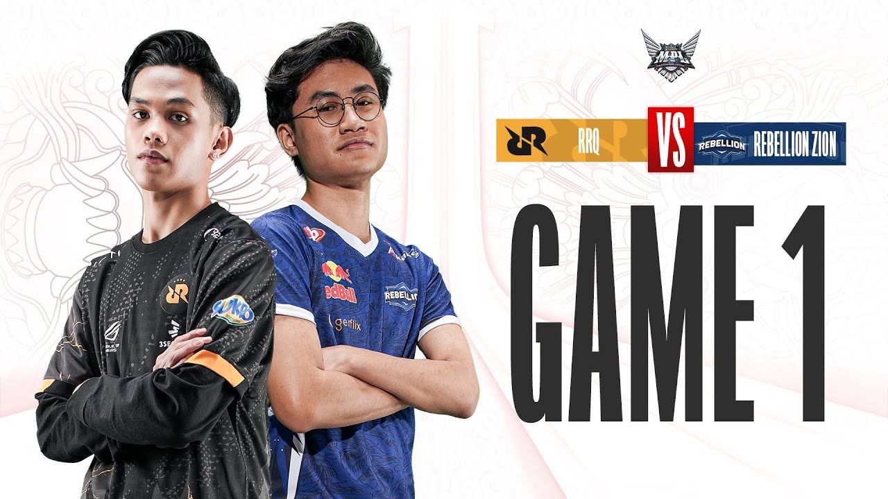 MPL ID Season 11 Minggu 6 Hari ke 3, RRQ vs Rebellion Zion