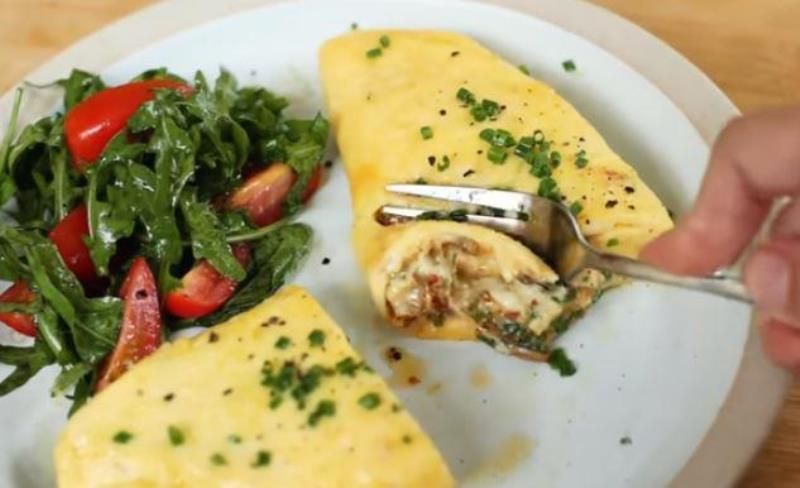 Ilustrasi omelet