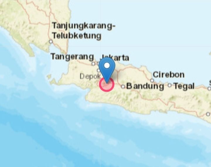 Gempa Cianjur 29 Maret 2023, Magnitudo 4.0 Terasa Hingga Sukabumi