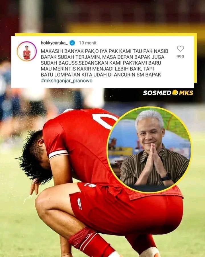 Suara Ganjar Mengubur Mimpi Anak Bangsa, Hokky: 'halah Pildun doang hasil give away'