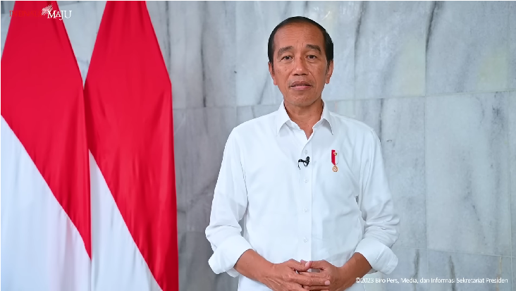 Presiden Jokowi memberikan pernyataan terkait pembatalan Indonesia menjadi tuan rumah Piala Dunia U20 FIFA 2023.