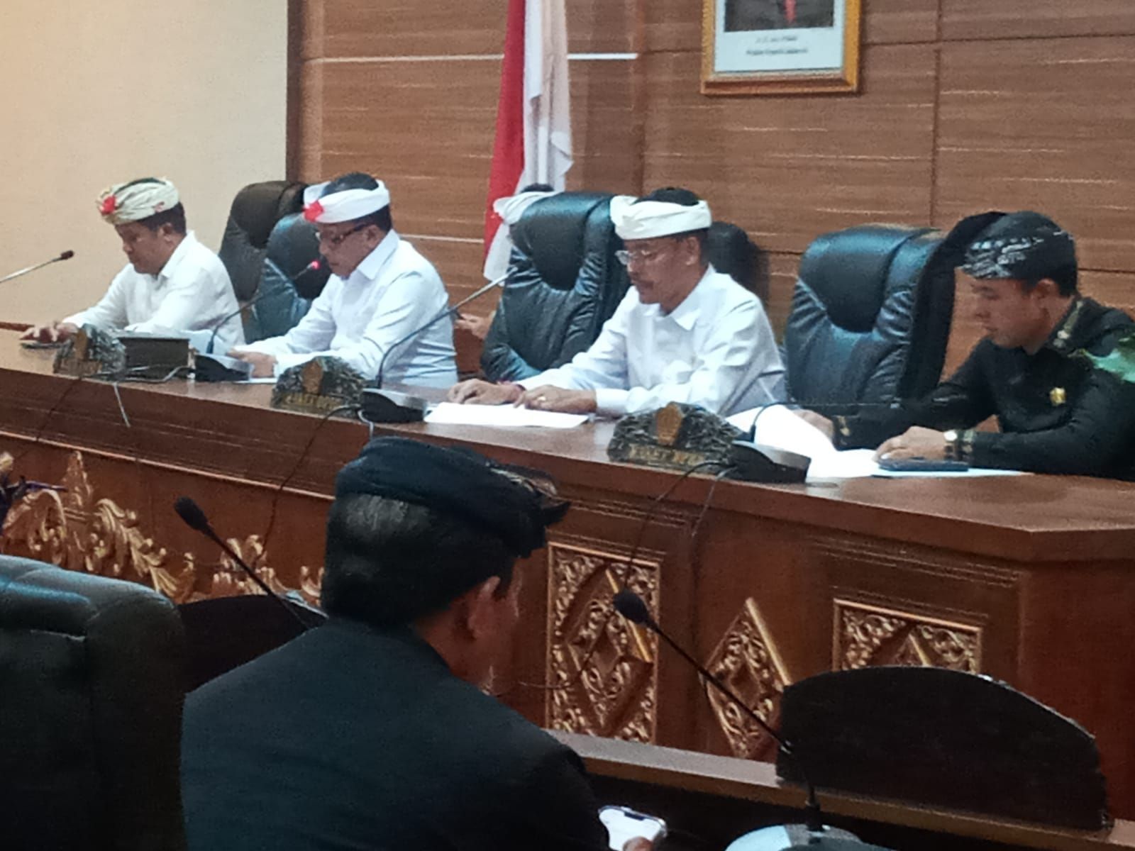 DPRD Bangli gelar rapat paripurna penyampaian LKPJ Kepala Daerah atas pelaksanaan APBD 2022