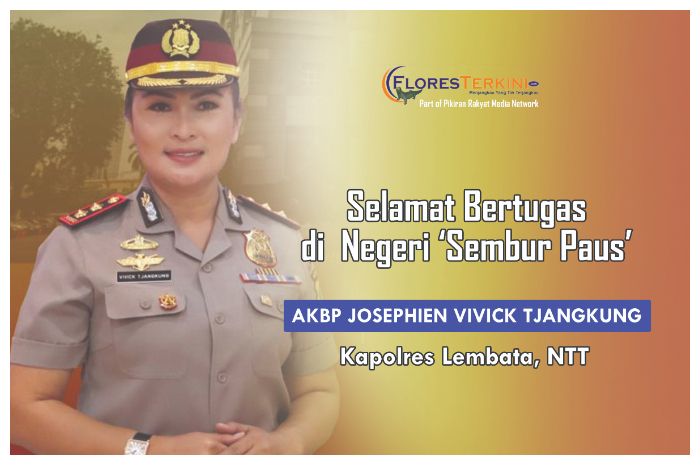 Kapolres Lembata AKBP Josephien Vivick Tjangkung.