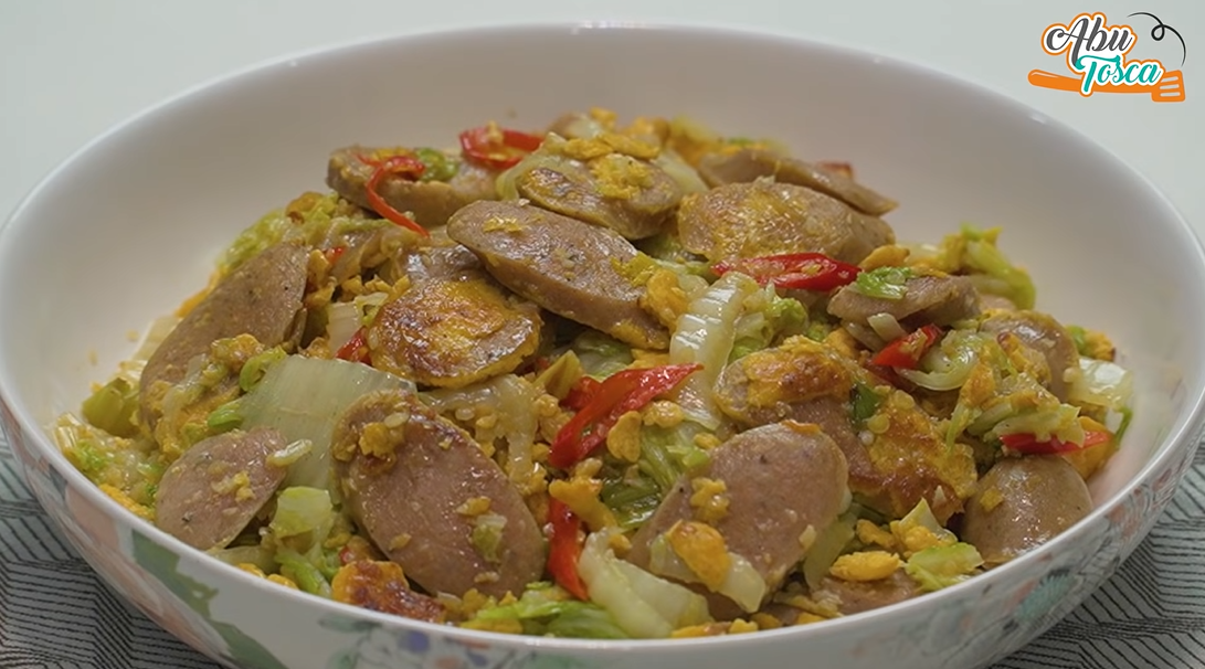 Cara membuat sajian sosis telur yang lezat untuk menu sahur