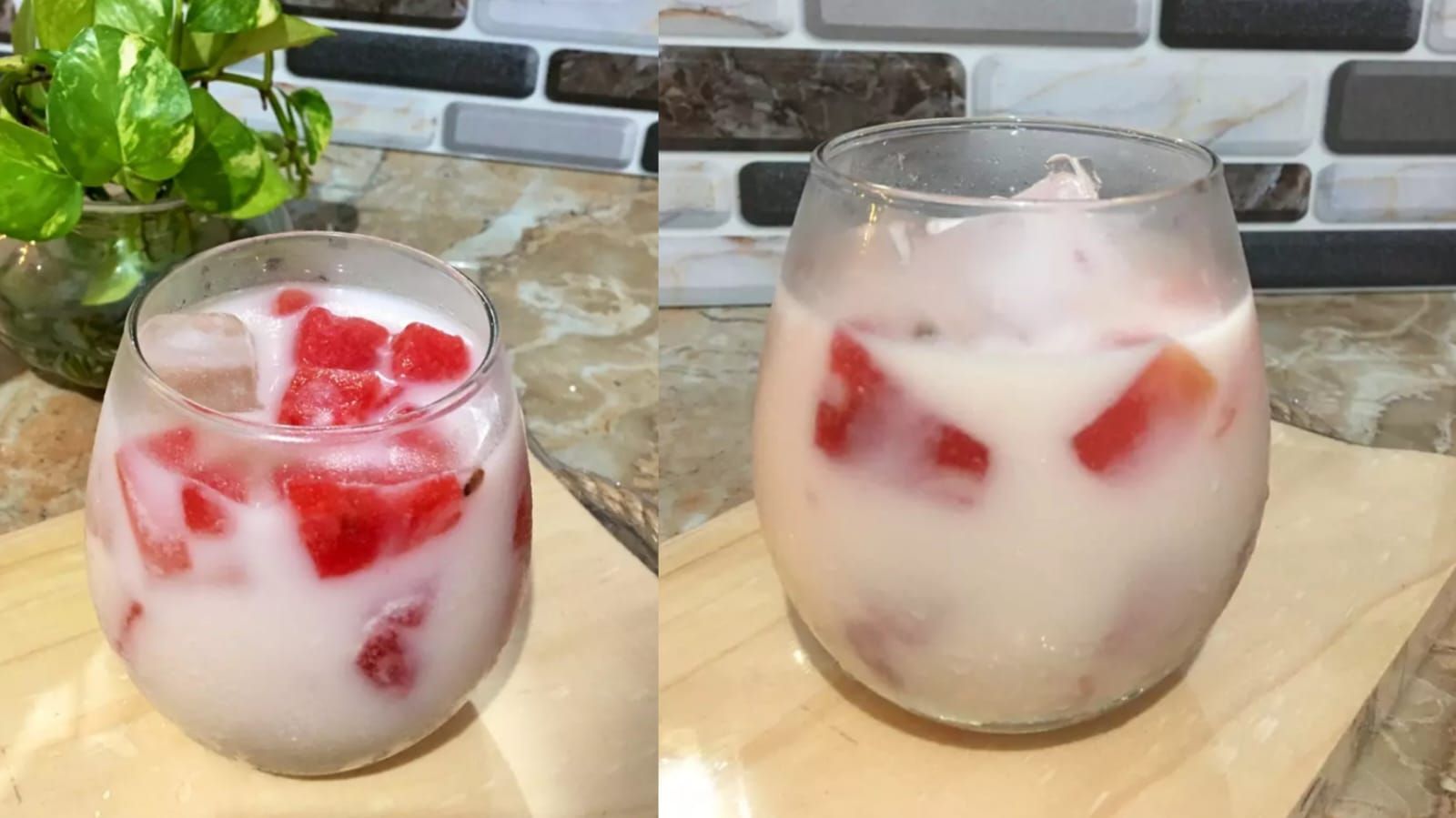 Menu Buka Puasa Praktis : Es Semangka India, Minuman Pelepas Dahaga yang Hanya Butuh 3 Bahan Saja!