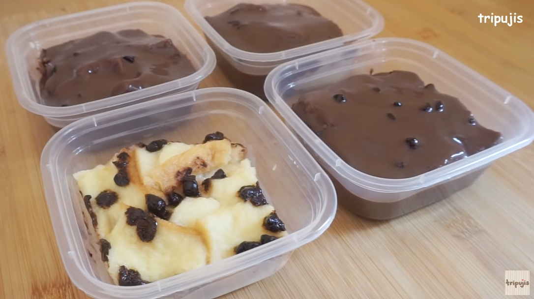 Cara mengolah roti tawar jadi ide jualan takjil puding yang enak dan lembut