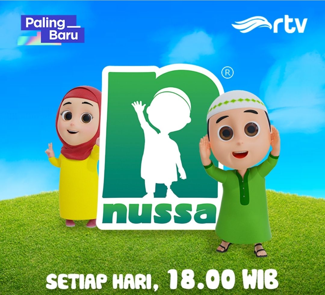 Berikut jadwal acara TV di RTV hari ini, saksikan Nusaa, Adit Sopo Jarwo dan Ejen Ali. 