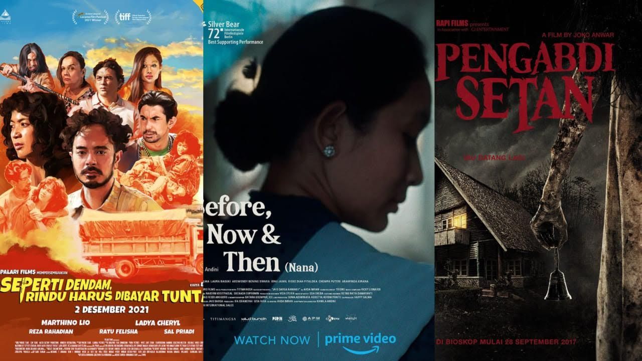 Poster film Indonesia yang mendapat penghargaan di festival film internasional. /