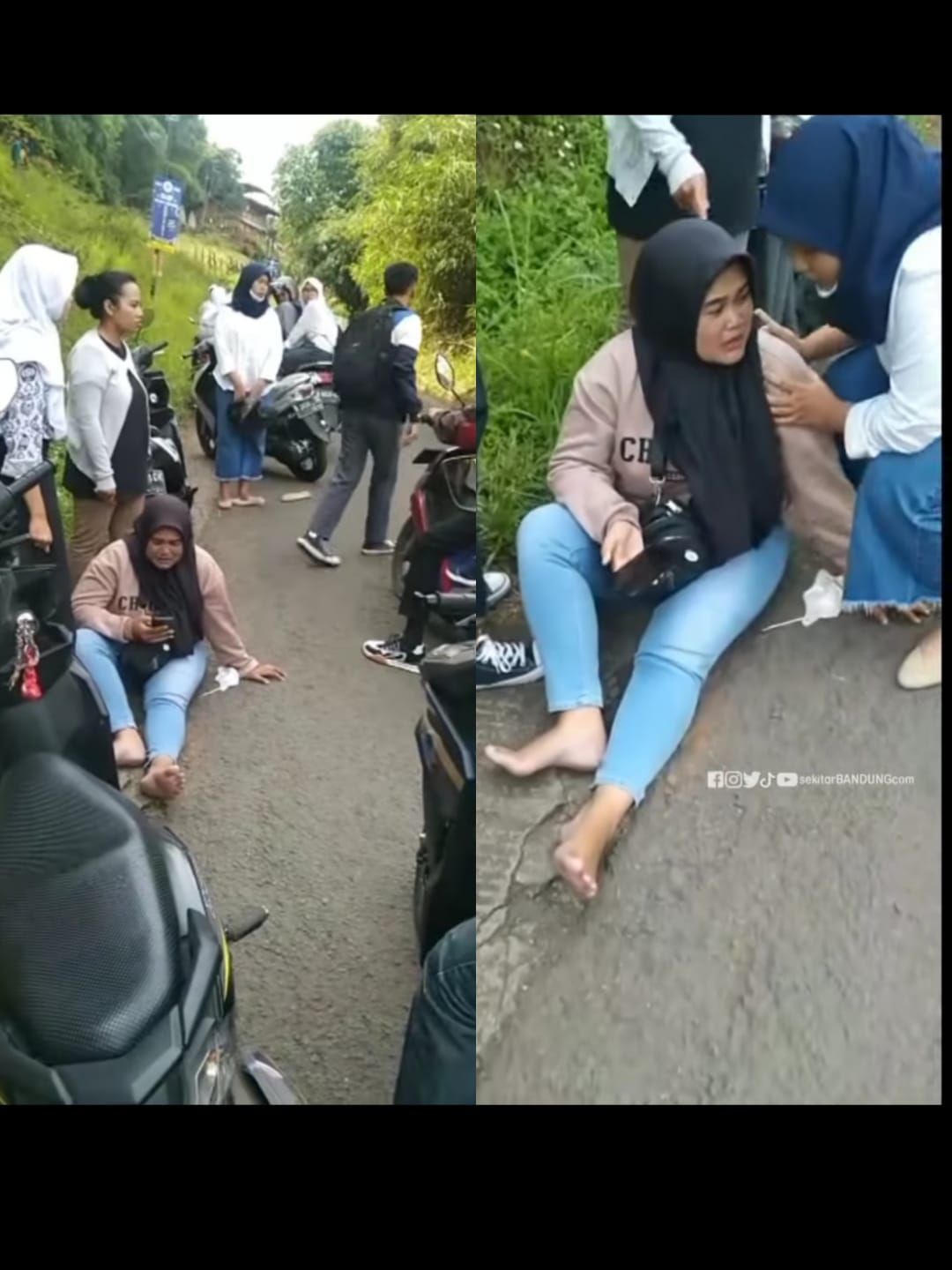 Ilustrasi, Viral di Medsos, Begal Motor Beraksi di Sore Hari di Cimenyan, Kabupaten Bandung 2 Perempuan Jadi Korban