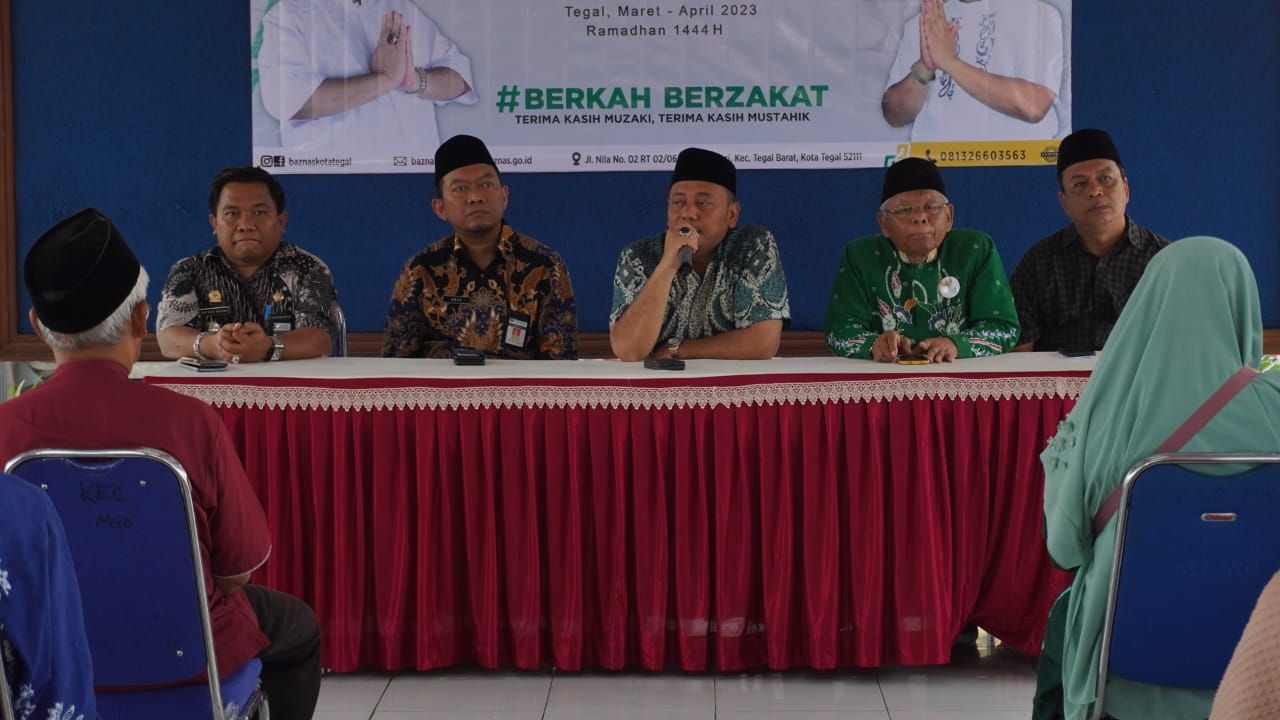 Baznas Kota Tegal dalam dialog nteraktif. 