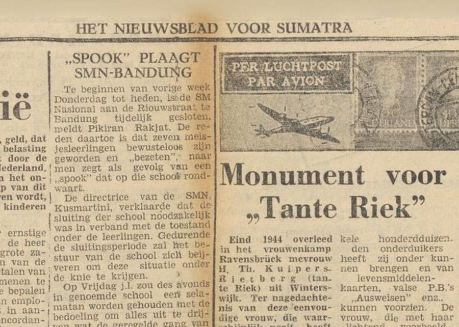 Het nieuwsblad voor Sumatra, terbitan 23 Desember 1952