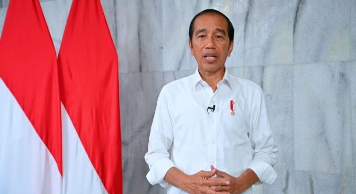 Presiden RI Joko Widodo (Jokowi) beri keterangan terkait batalnya Indonesia jadi tuan rumah Piala Dunia U-20 2023