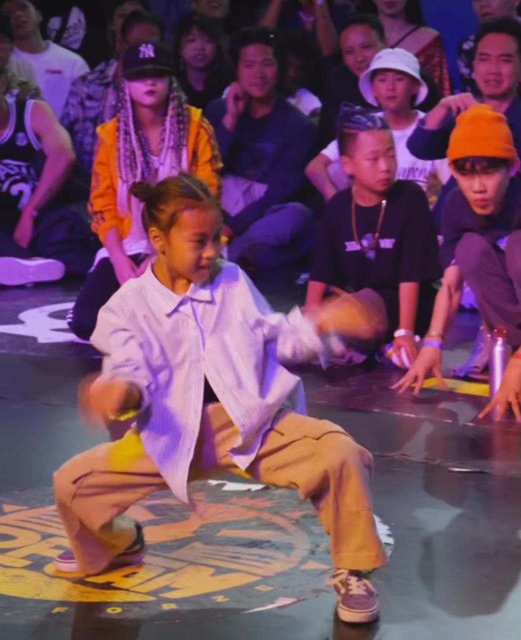 Miyu saat mengikuti kompetisi dance