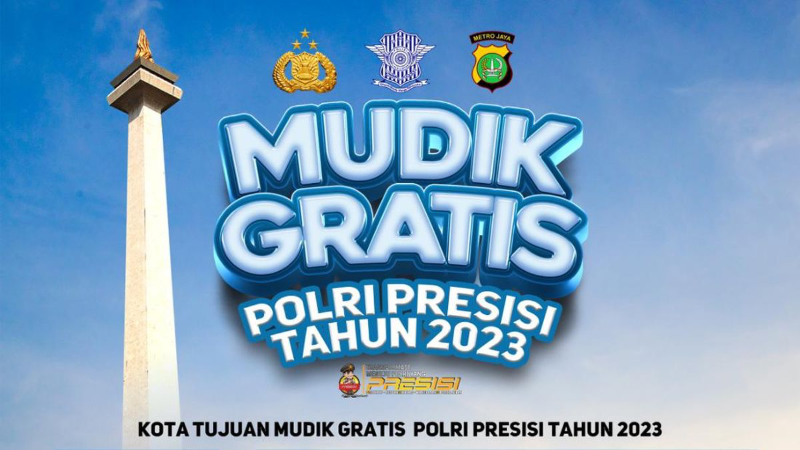 Berikut info pendaftaran mudik gratis Polri Presisi 2023 beserta jadwal, cara daftar, syarat, dan kota tujuan.