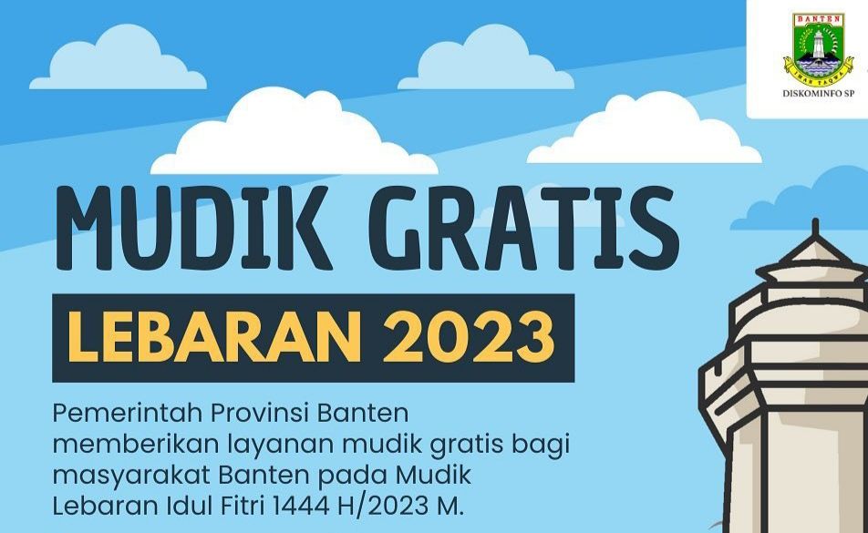 Mudik gratis 2023 dari Pemprov Banten
